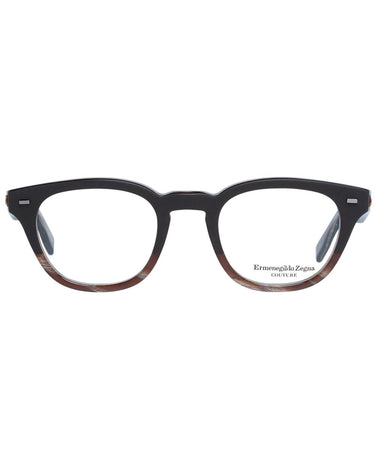 Zegna Couture Men's Brown Optical Frames - One Size